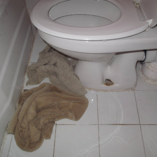 Toilettes qui fuient