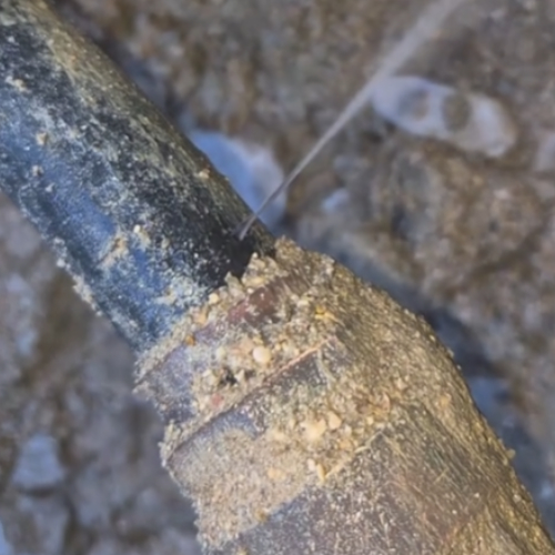 Recherche de fuite d'eau enterrée