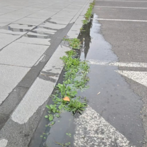 Installation extérieure défaillante